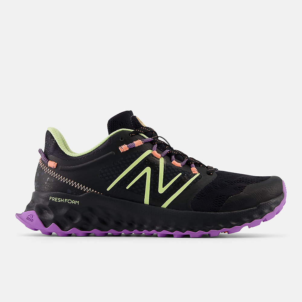 New Balance FRESH FOAM Garoé Shoes Black with Phantom and Limelight